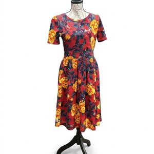 🌸 LLR Amelia Floral Pleated Pocket Dress Size M